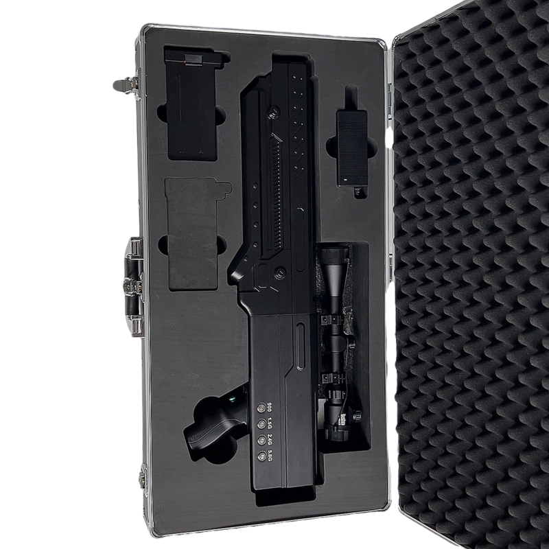  良庆手持便携式枪型低空防御反制四通道B型