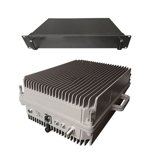  良庆TETRA800数字警用集群数字光纤直放站远近端机